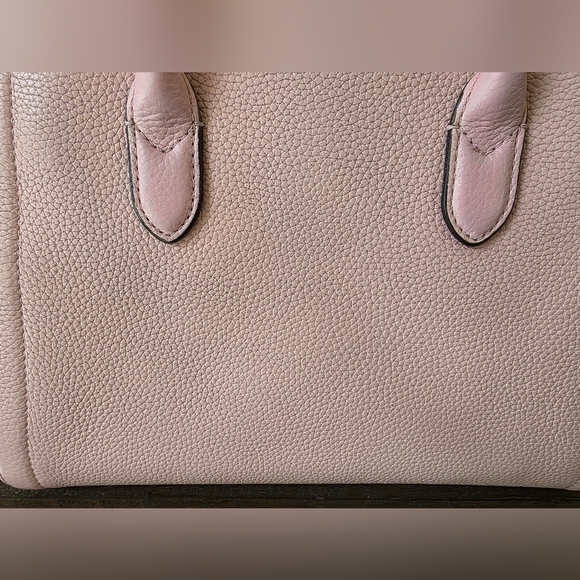 Kate Spade Mini Knott Leather Satchel/Crossbody In Mochi Pink - Picture 9 of 11